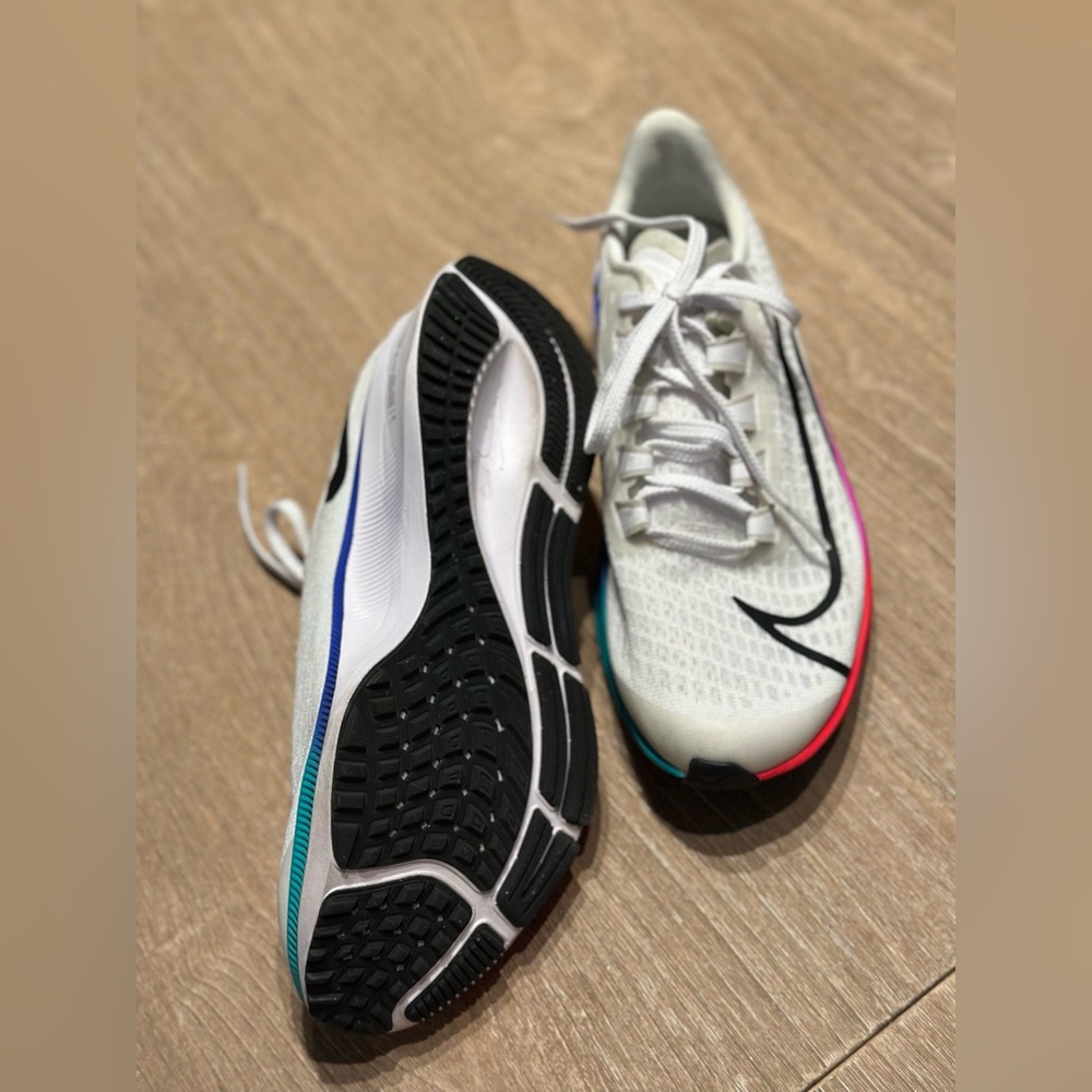 Nike Air Zoom Pegasus 37 White Multi - Picture 7 of 10